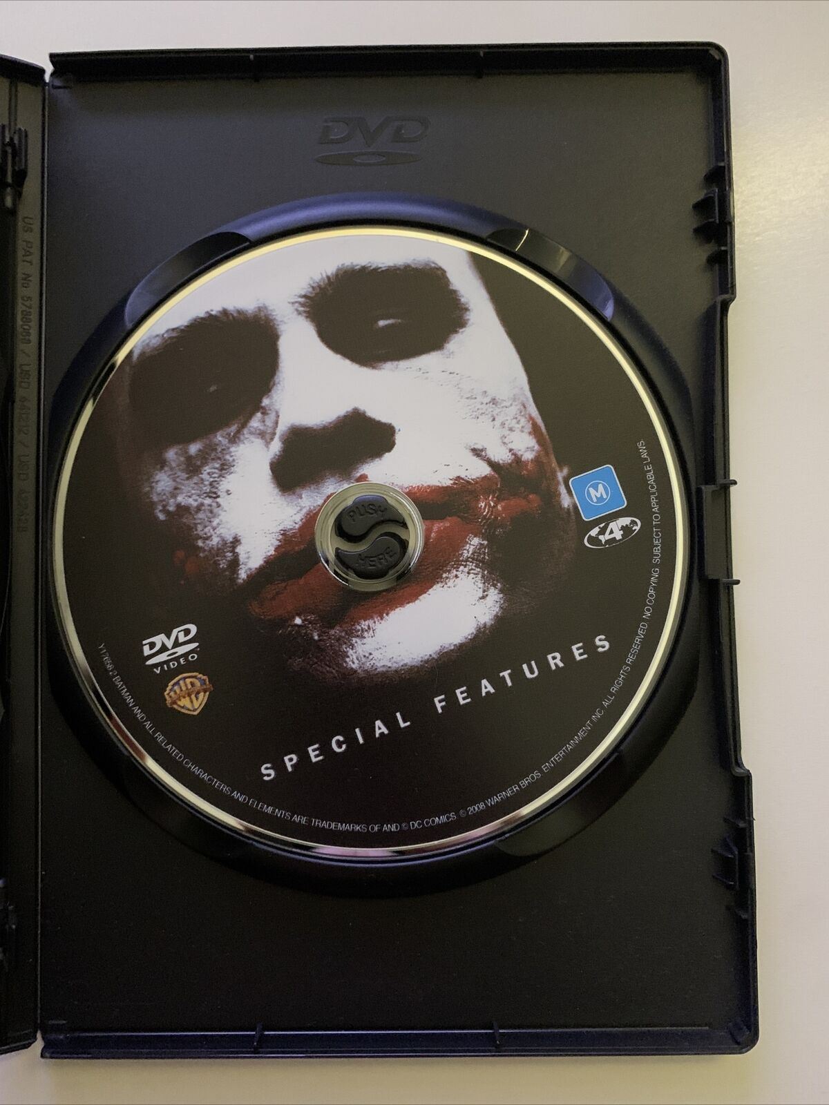 The Dark Knight - Steel Case Limited Edition (DVD) Christian Bale. Region 4