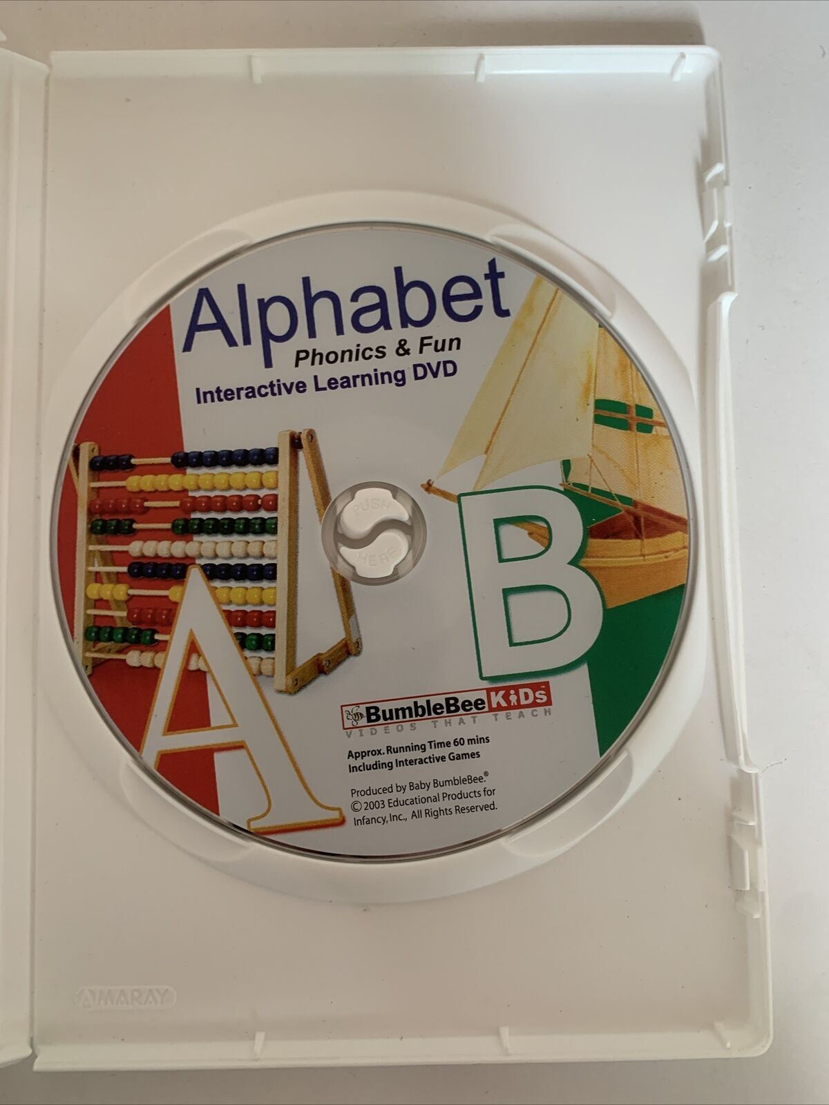 BumbleBee Kids: Alphabet Phonics & Fun – DVD Vocabulary Builder Math Counting