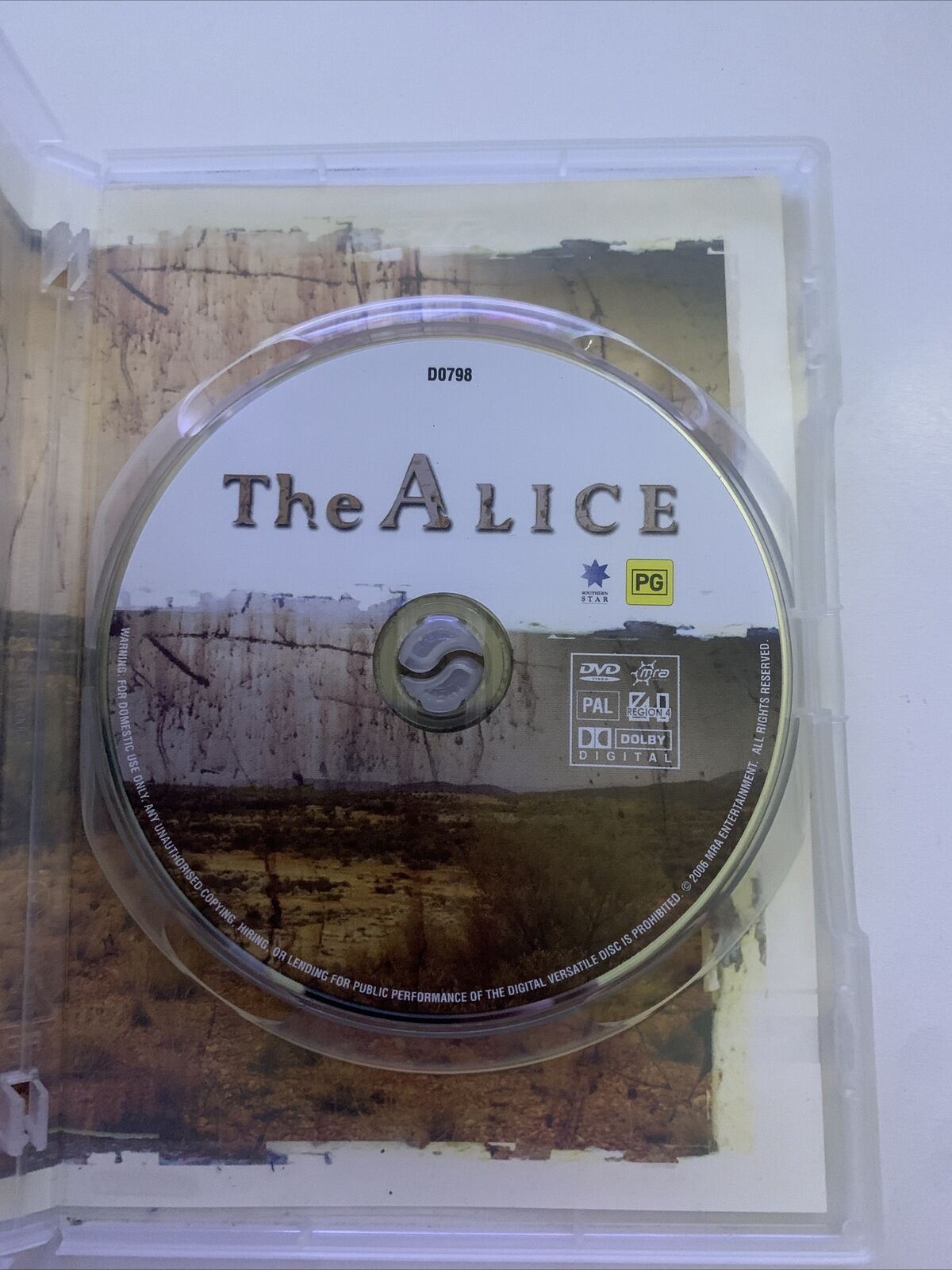 The Alice (DVD, 2004) Erik Thomson, Jessica Napier, Caitlin McDougall