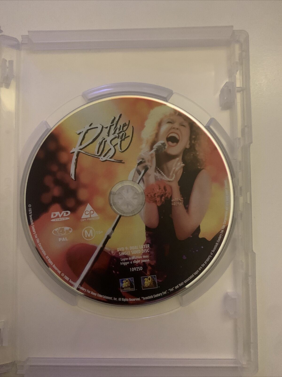 The Rose (DVD, 1979) Bette Midler, Alan Bates, Frederic Forrest. Region 4