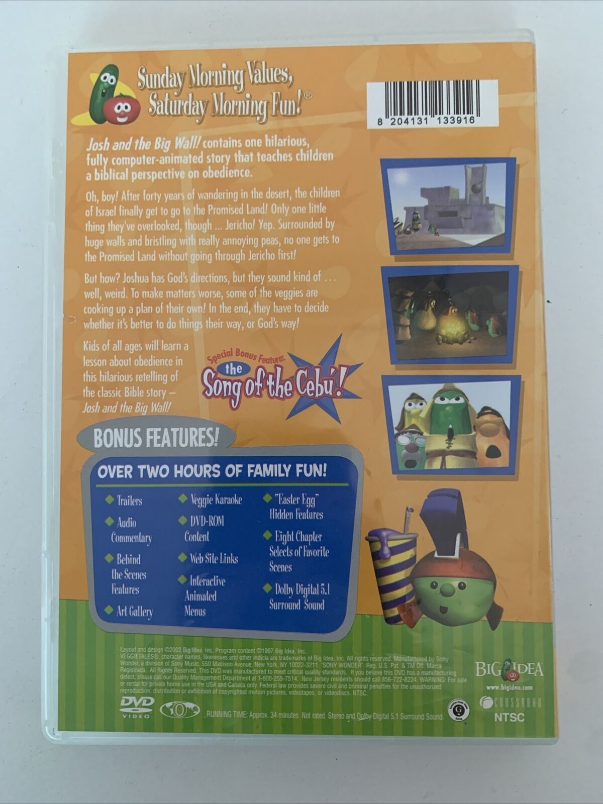 Veggietales - Josh And The Big Wall (DVD)