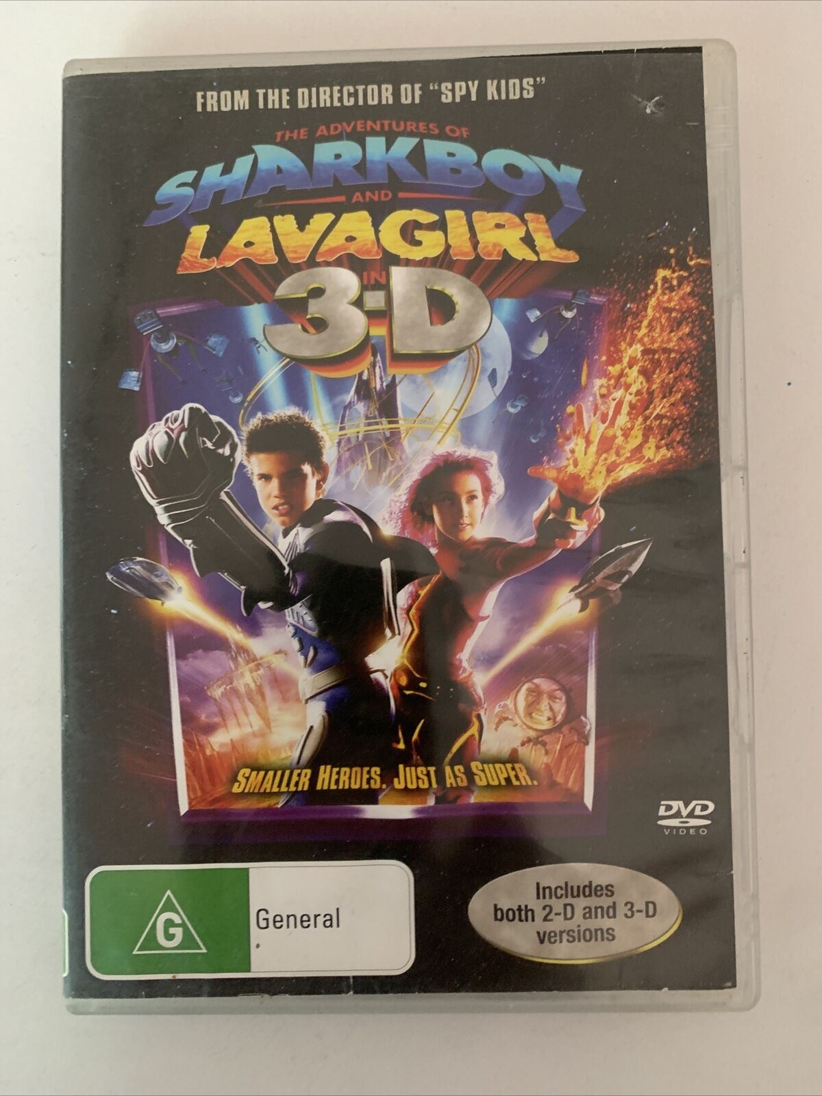 The Adventures Of Shark Boy And Lava Girl in 3-D (DVD, 2005) Region 4 ...