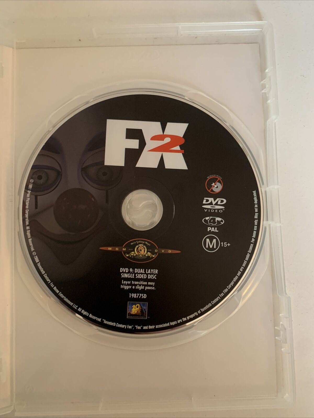 FX2 (DVD, 1991) Bryan Brown, Brian Dennehy, Rachel Ticotin. Region 4