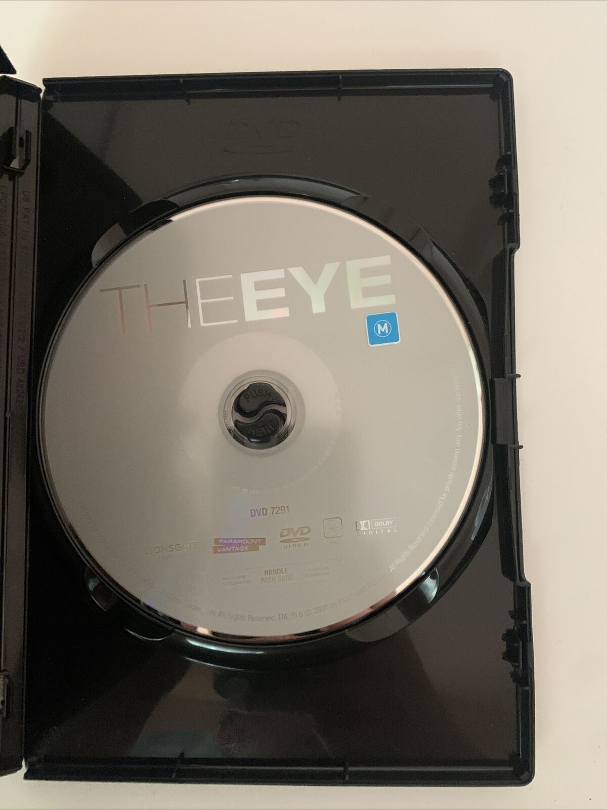 The Eye (DVD, 2008) Jessica Alba, Alessandro Nivola, Horror Film. Region 4