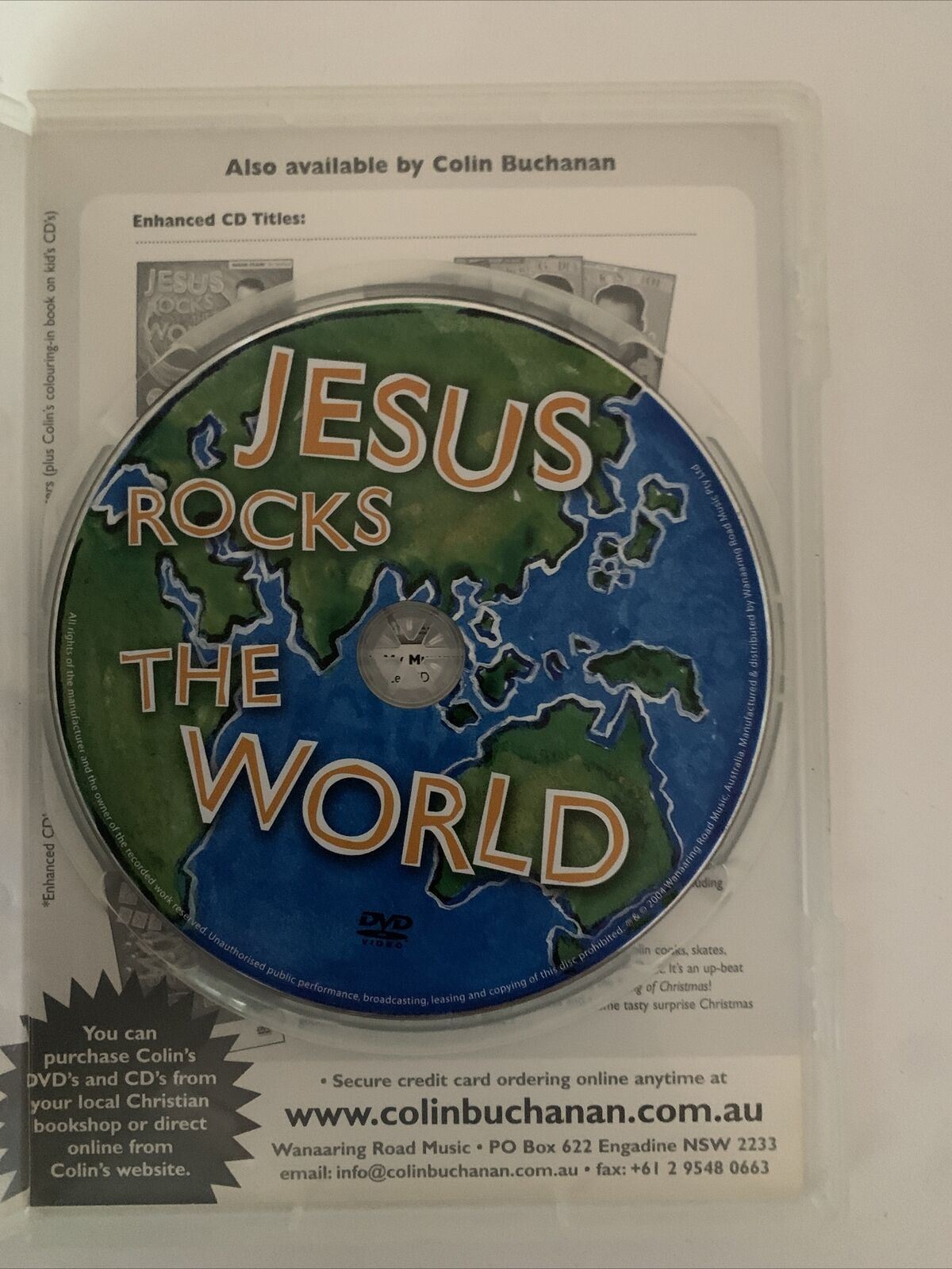 Colin Buchanan - Jesus Rocks The World (DVD) All Regions