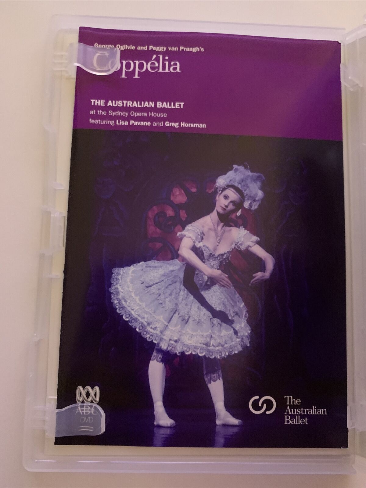 Coppelia - The Australian Ballet (DVD, 2007) Lisa Pavane. All Regions