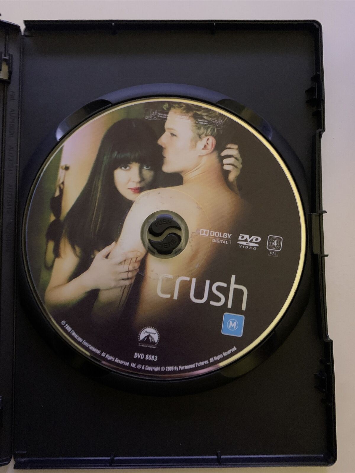 Crush (DVD, 2009) Aussie Horror Film. Christopher Egan, Brooke Harman. Region 4