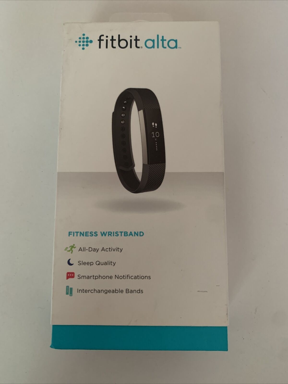 Fitbit Alta Activity Tracker Wristband Watch - Black