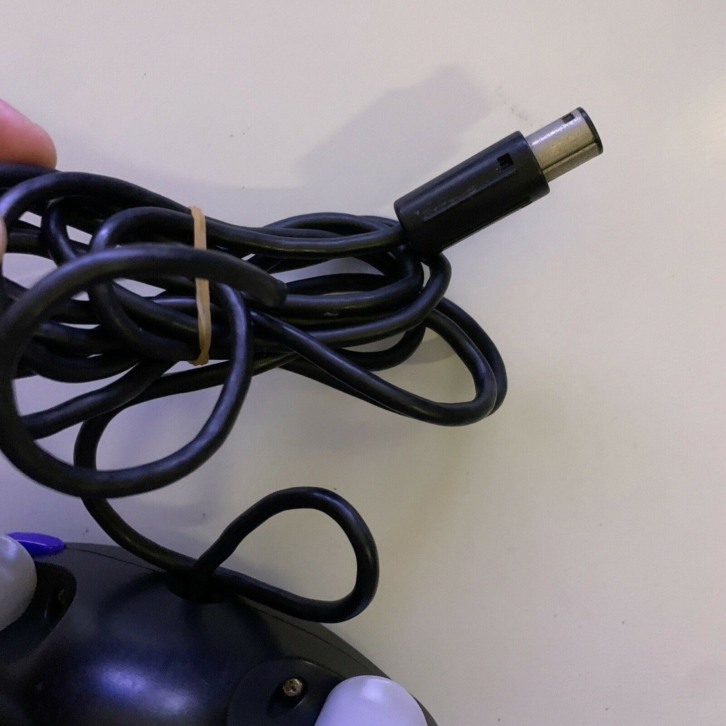 Official Nintendo GameCube Controller Jet Black DOL-003. Joystick & button vgood
