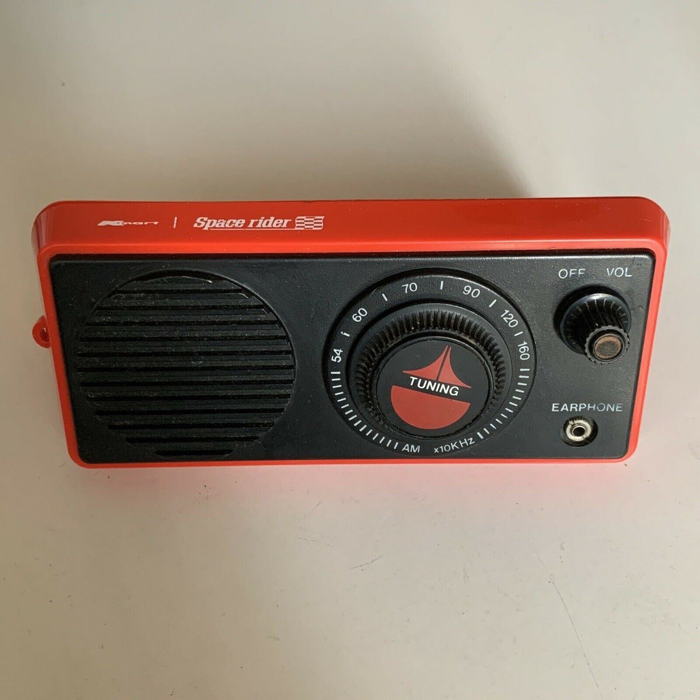 Vintage Kmart Space Rider Portable AM Radio 1980's