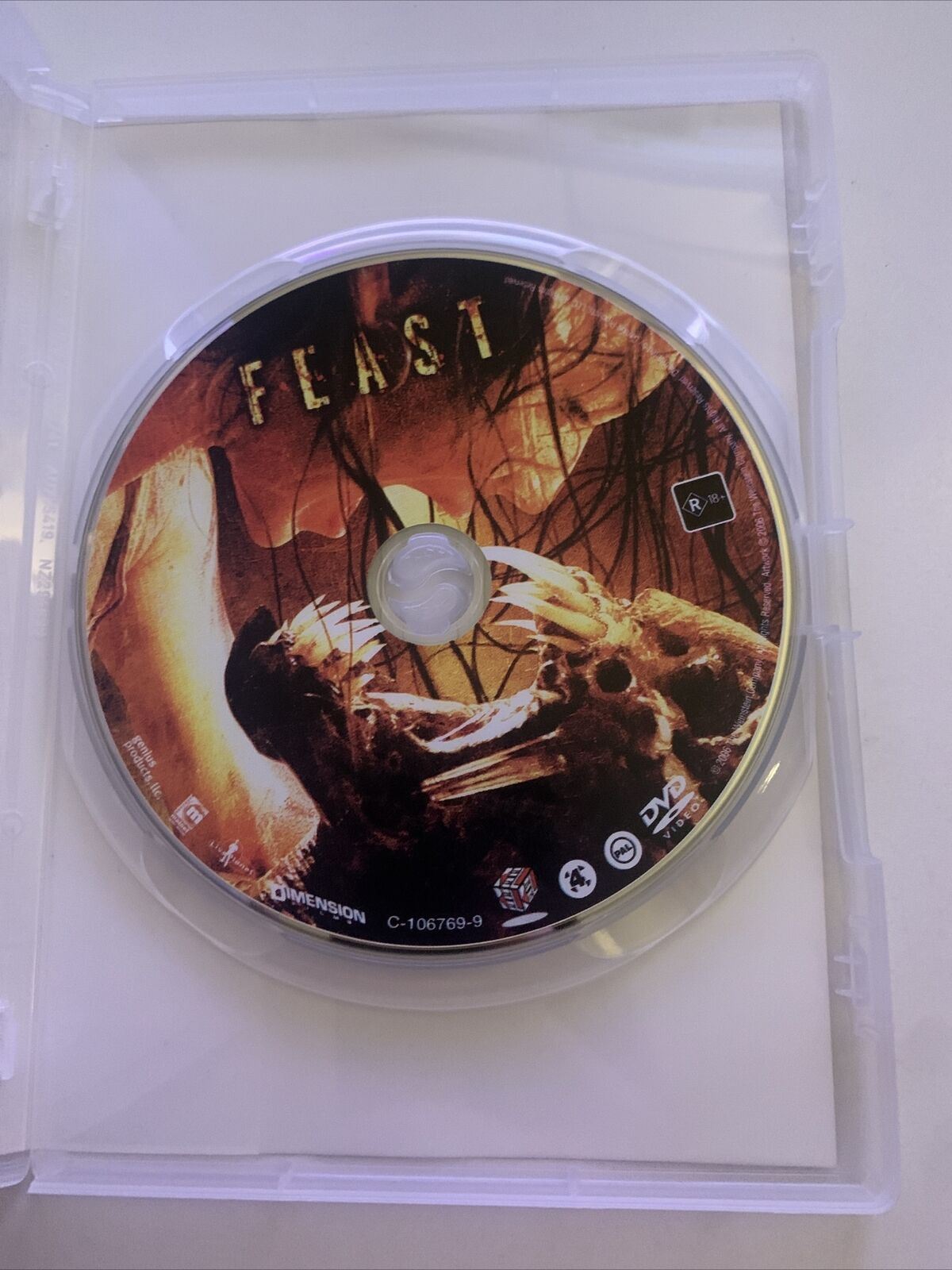 Feast (DVD, 2005) Action Comedy. Duane Whitaker, Balthazar Getty. Region 4,2