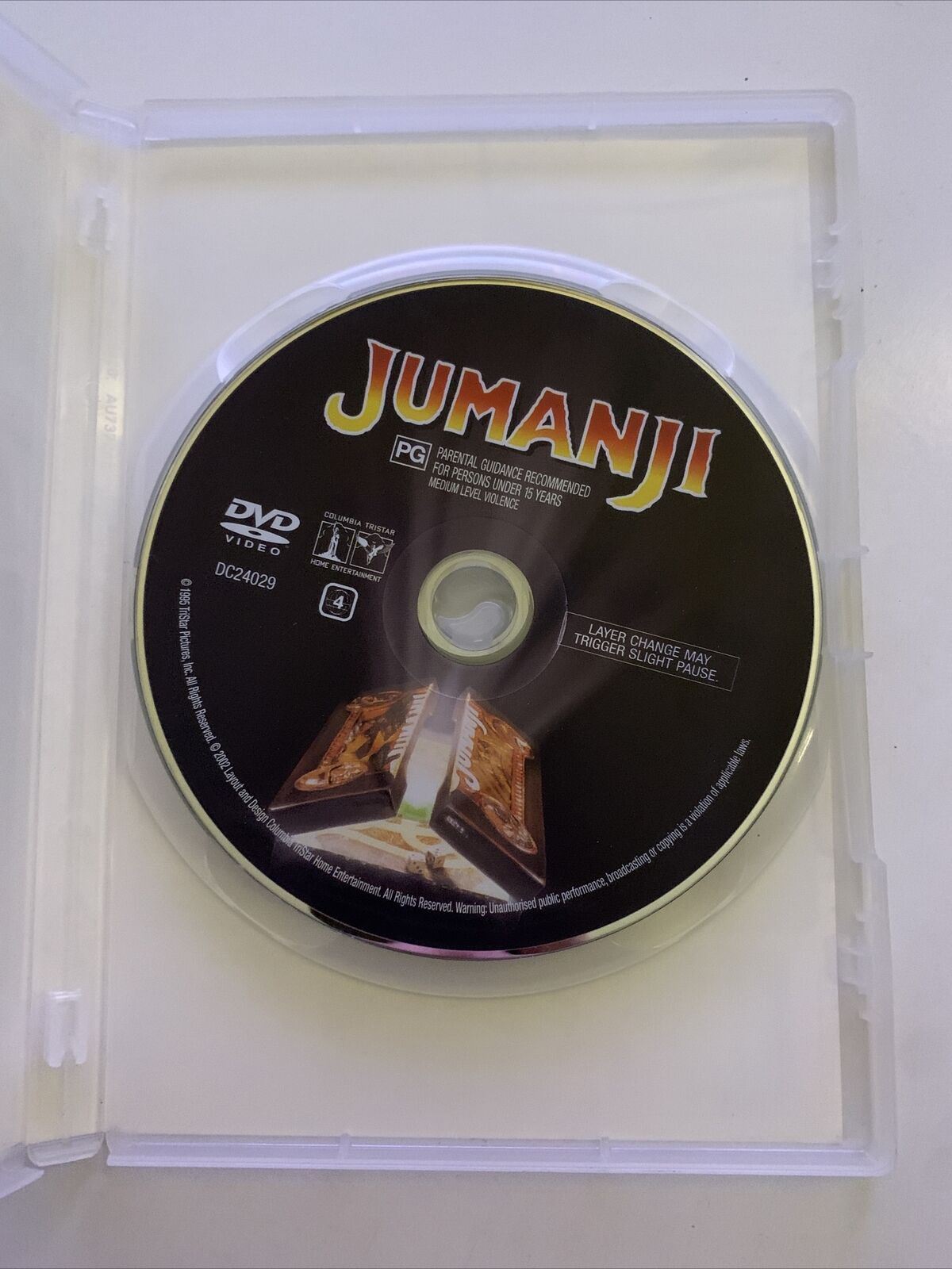 Jumanji / Zathura - A Space Adventure (DVD) Robin Williams. Region 4