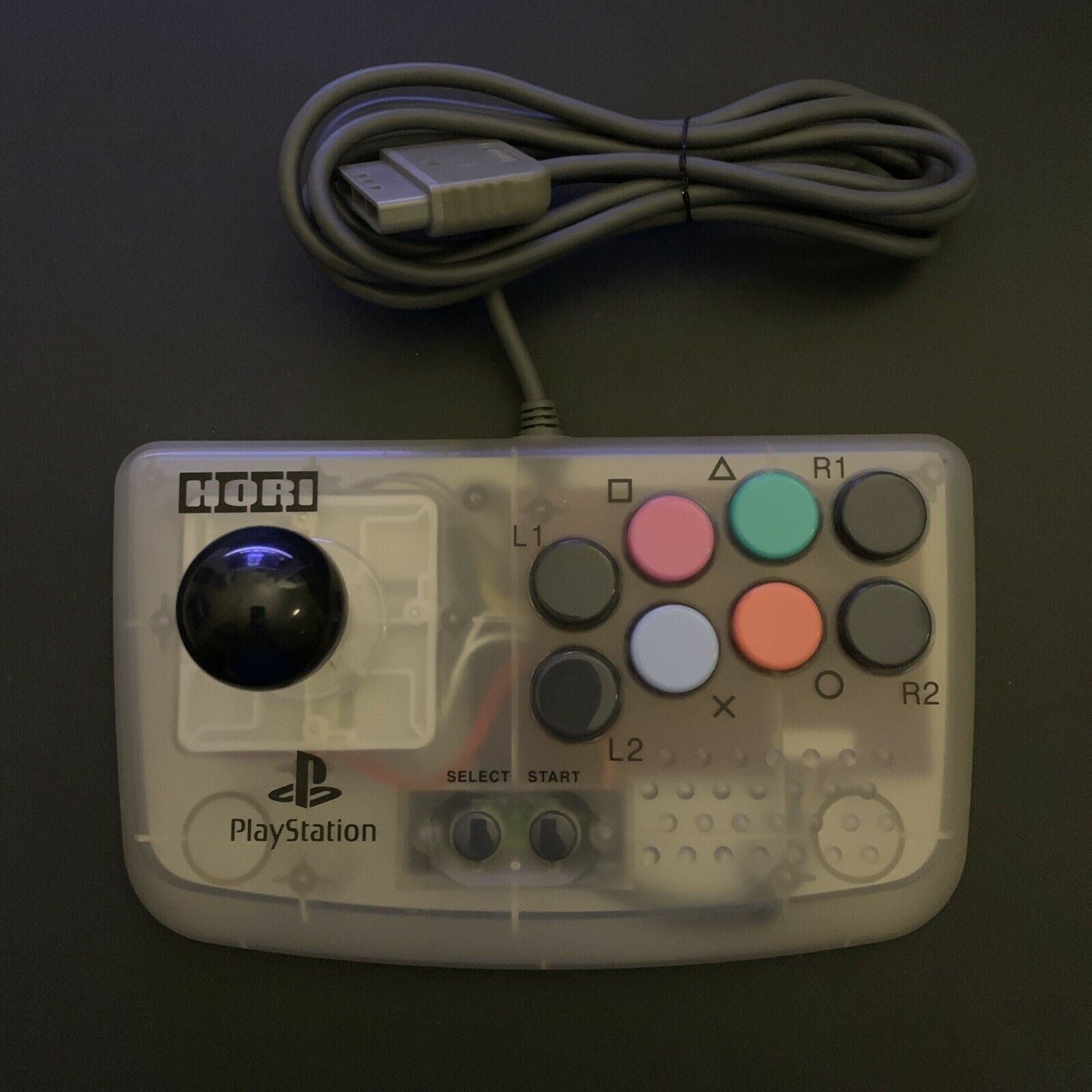 Playstation HORI Compact Joystick (Crystal) - Arcade Stick