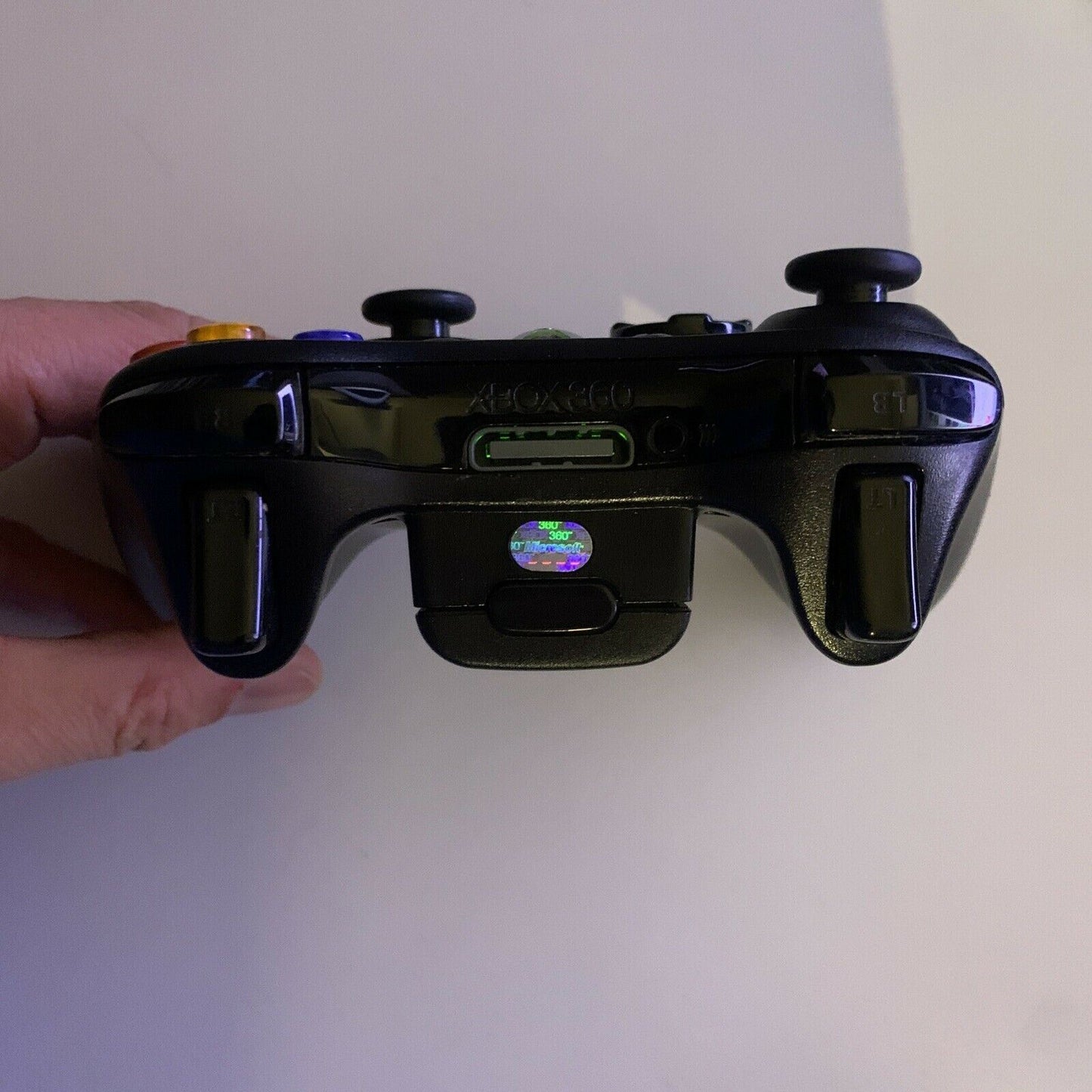 Genuine Official Microsoft Xbox 360 Wireless Controller - Black Tested & Working