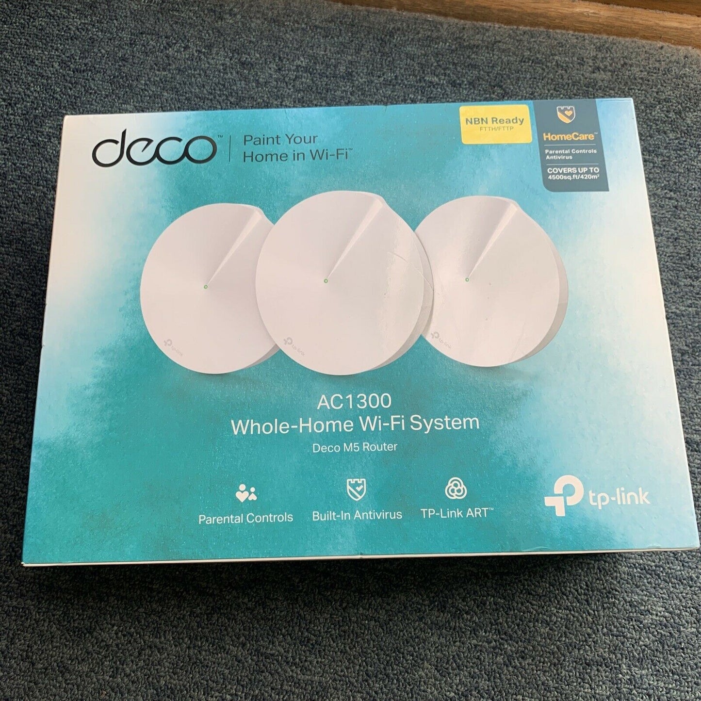 TP-Link 3-Pack Deco M5 AC1300 Whole Home Mesh WiFi Wireless Range Extender