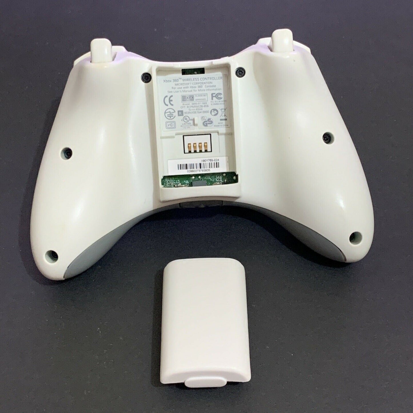 Genuine Official Microsoft Xbox 360 Wireless Controller White