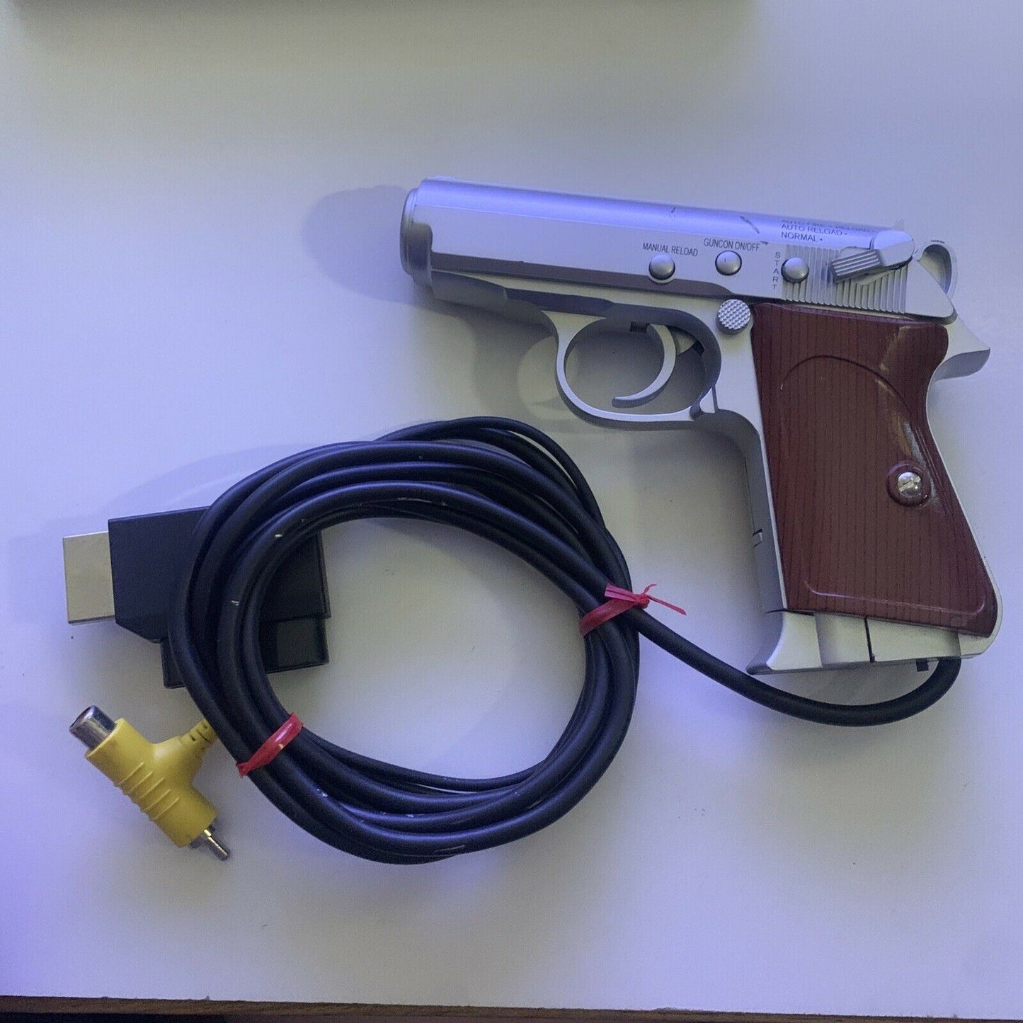 Scorpion Light Gun Guncon Controller For Sony PlayStation 1 PS1 & Sega Saturn
