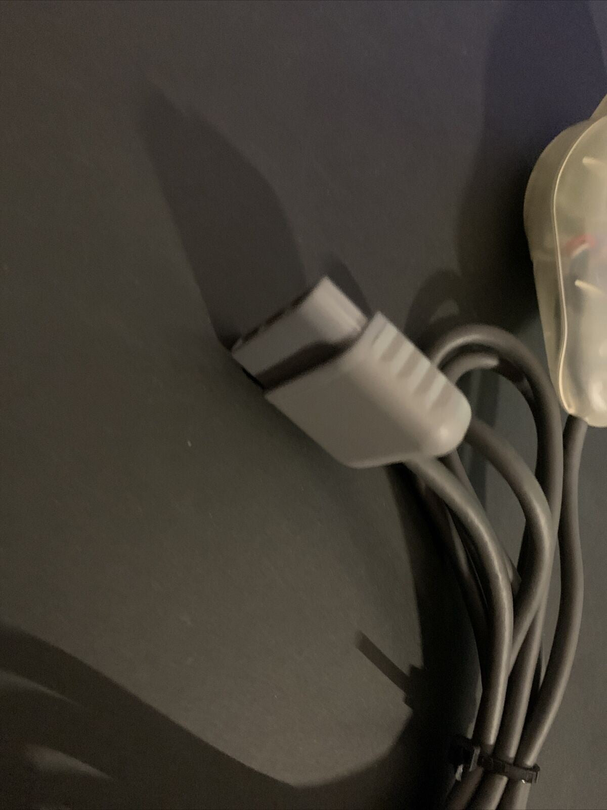 Official PlayStation HORI Grip Controller - One Handed Clear Transparent