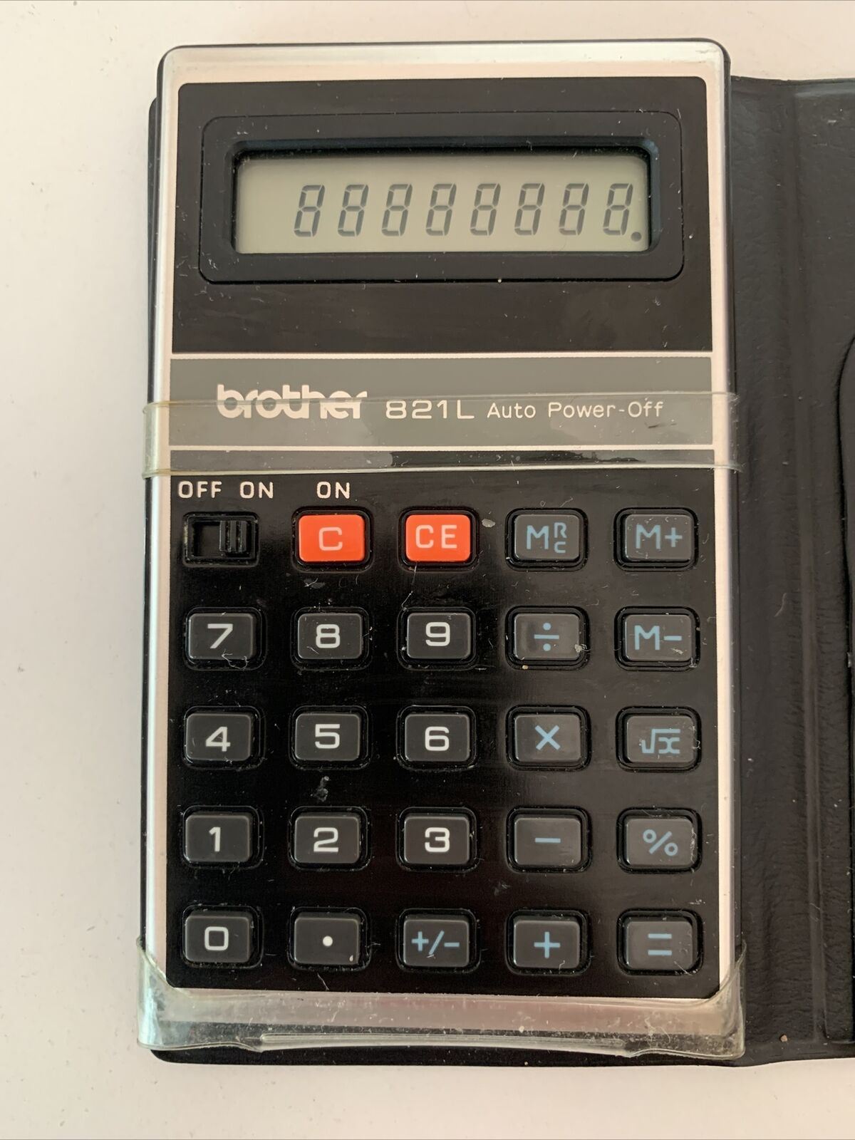 Vintage Brother 821L Calculator - Made in Japan