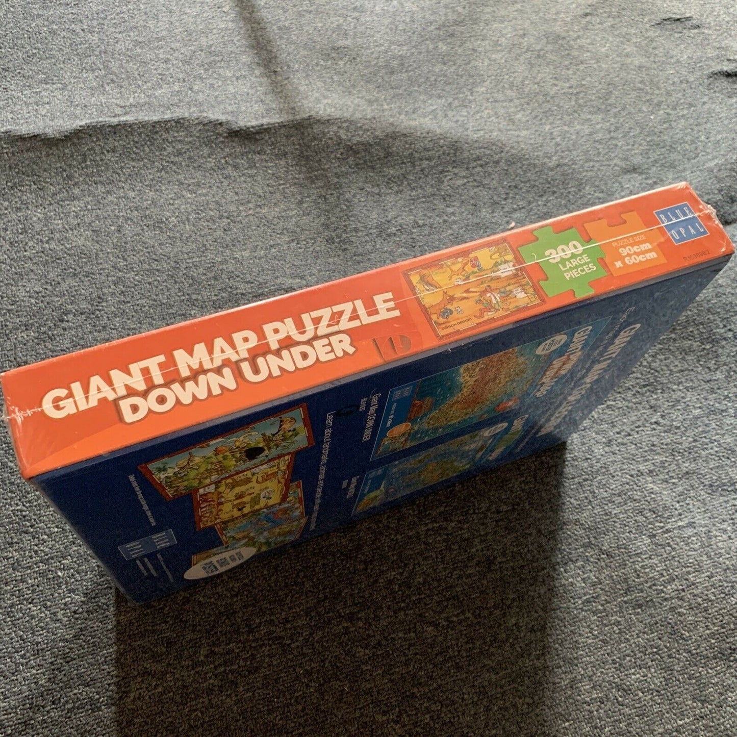 *New Sealed* Blue Opal Giant Map Down Under Jigsaw Puzzle - BL01880 90 x 60 cm