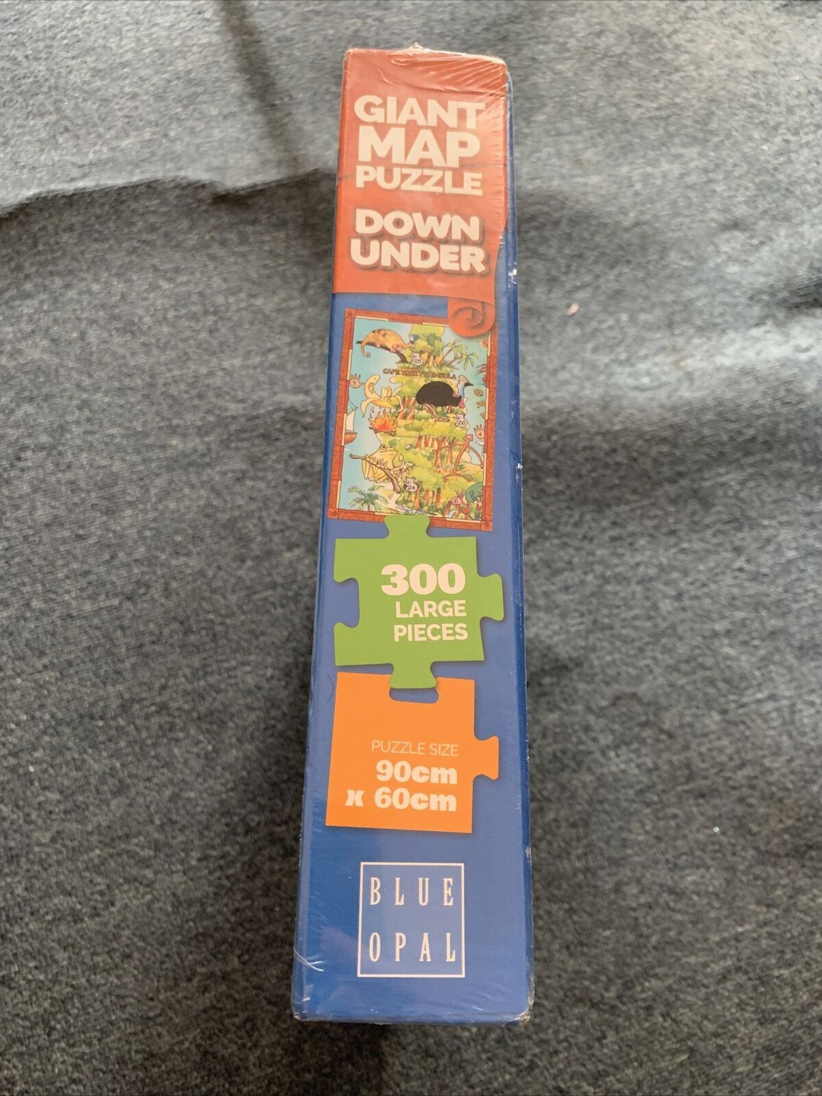 *New Sealed* Blue Opal Giant Map Down Under Jigsaw Puzzle - BL01880 90 x 60 cm