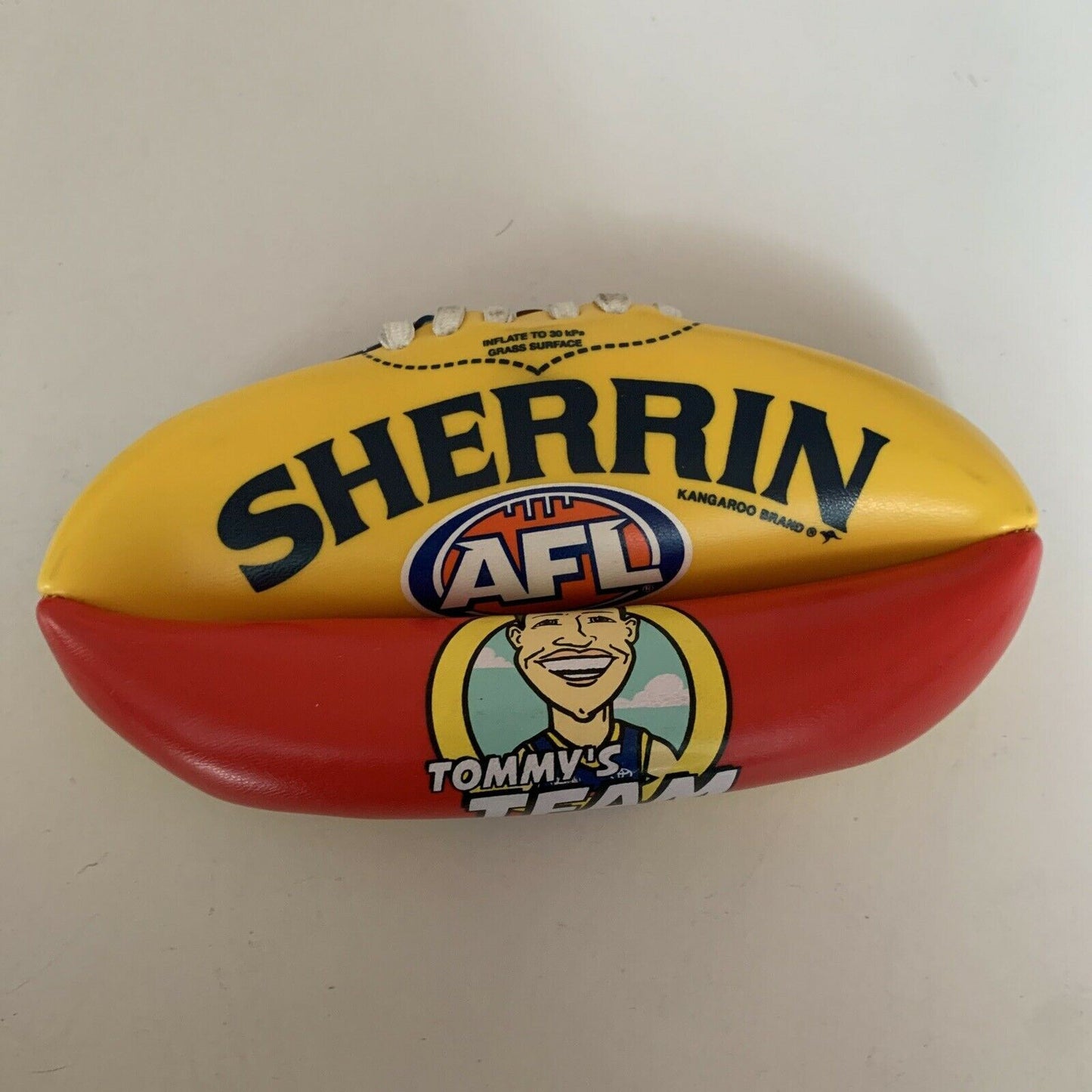 2x lot Official Adelaide Crows Sherrin Football Size 3 Footy