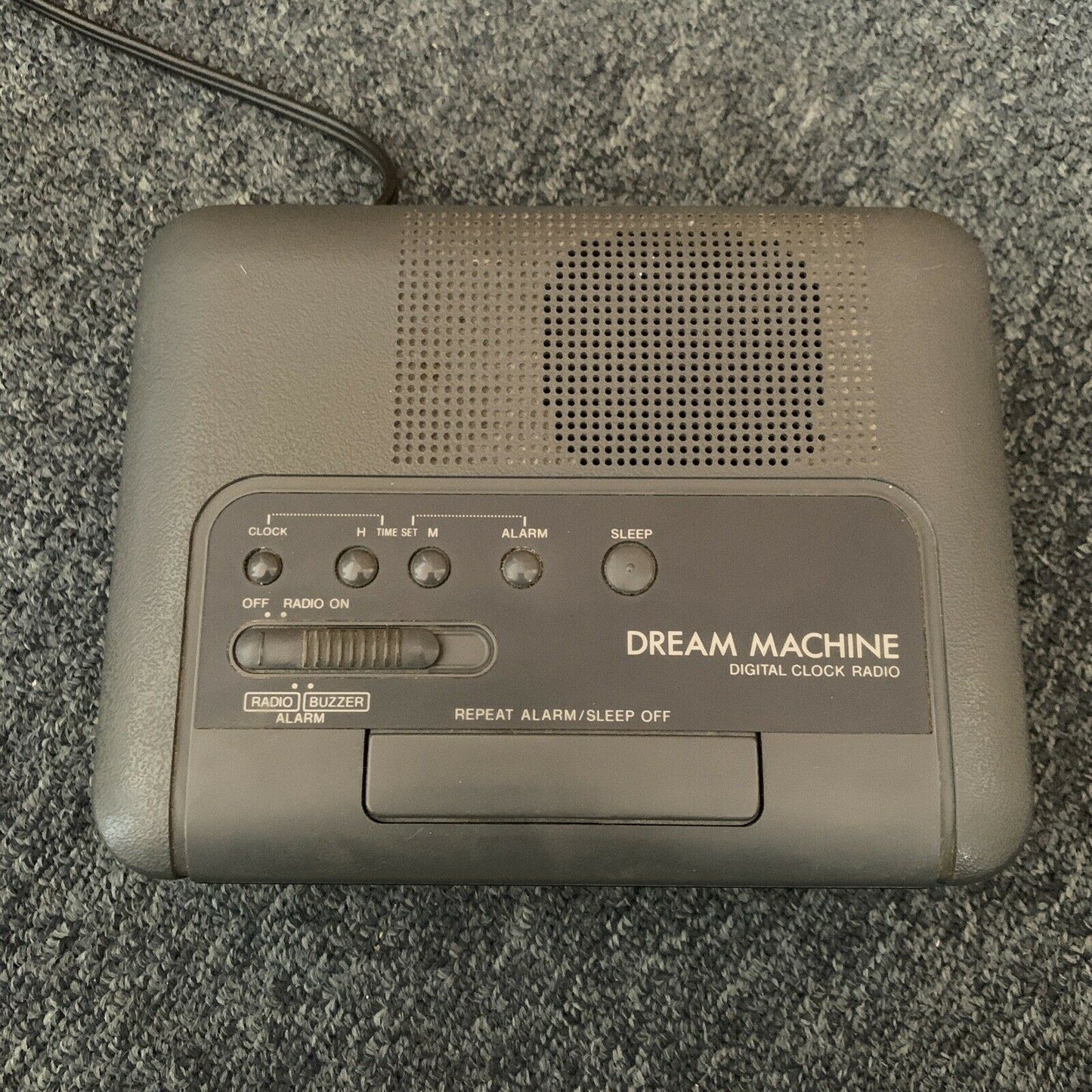 Vintage Sony Dream Machine ICF-C240 Alarm Clock AM/FM Radio 1980's