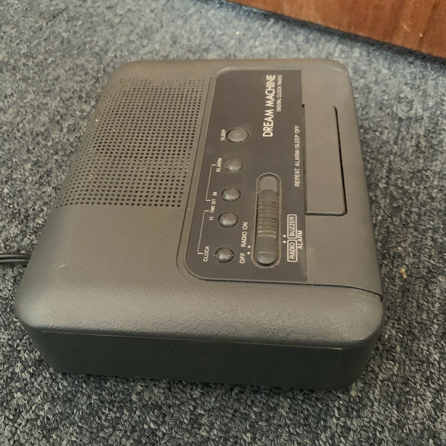 Vintage Sony Dream Machine ICF-C240 Alarm Clock AM/FM Radio 1980's