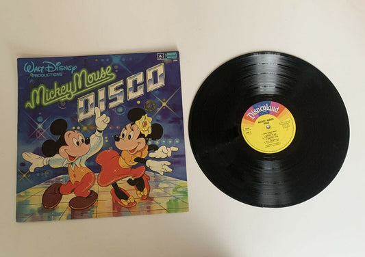 Walt Disney Mickey Mouse Disco Vinyl 1979