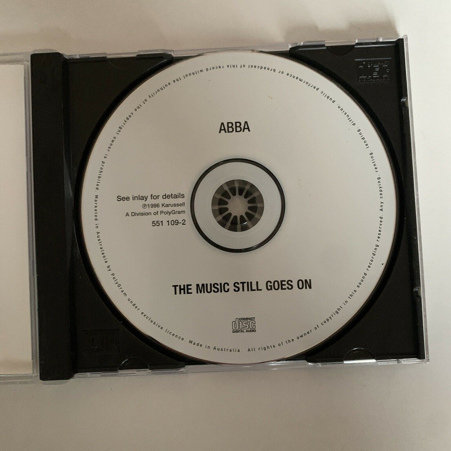 ABBA - The Music Still Goes On (CD, Album, 1998)