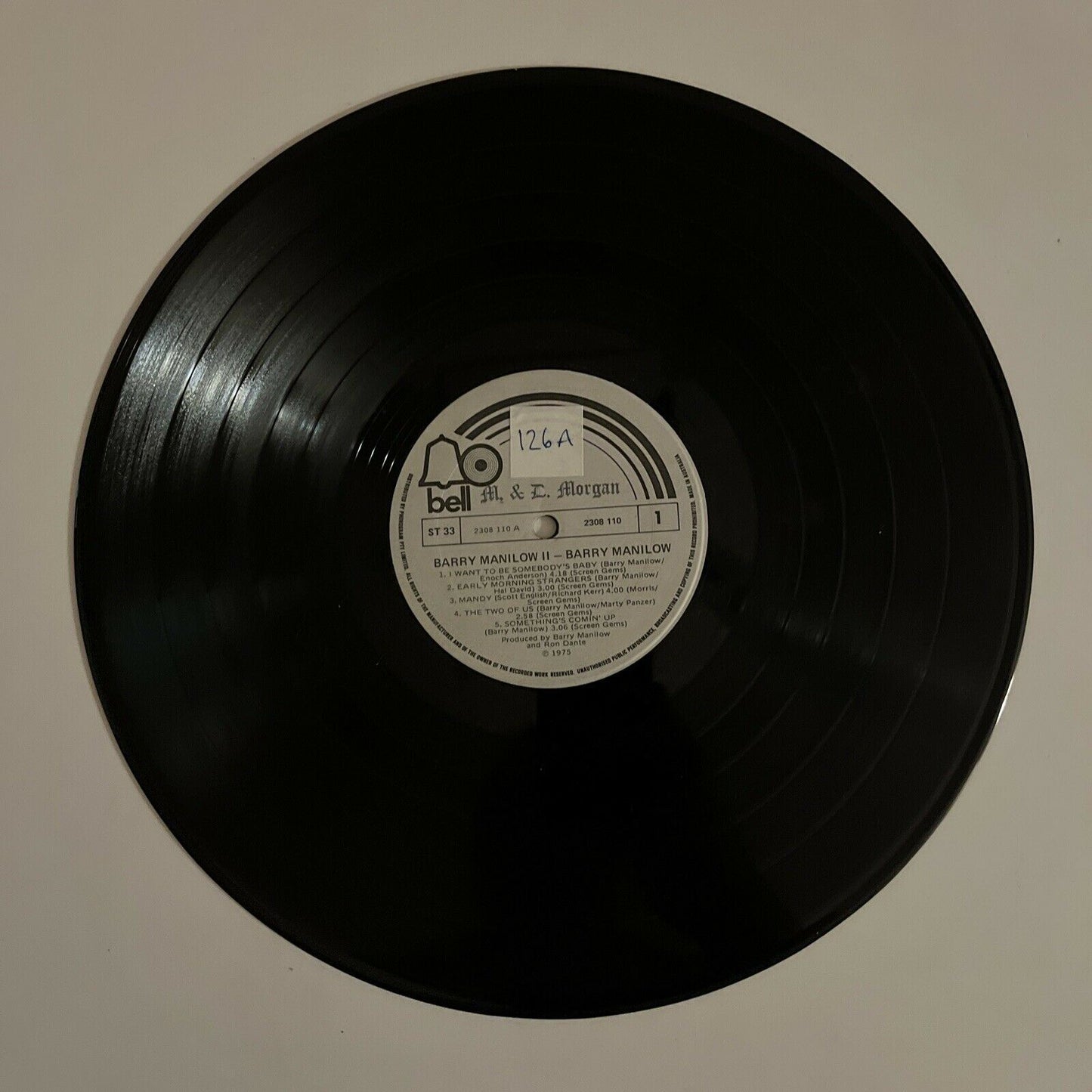 Barry Manilow II Vinyl 1974