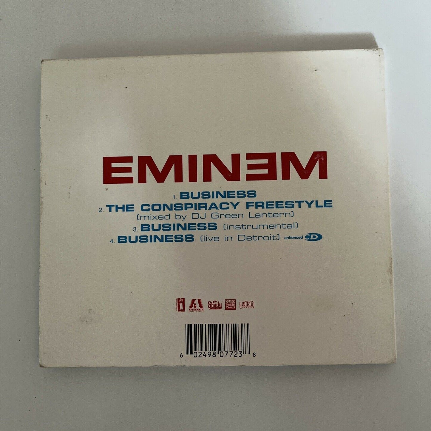 Eminem - Business (CD, 2003)