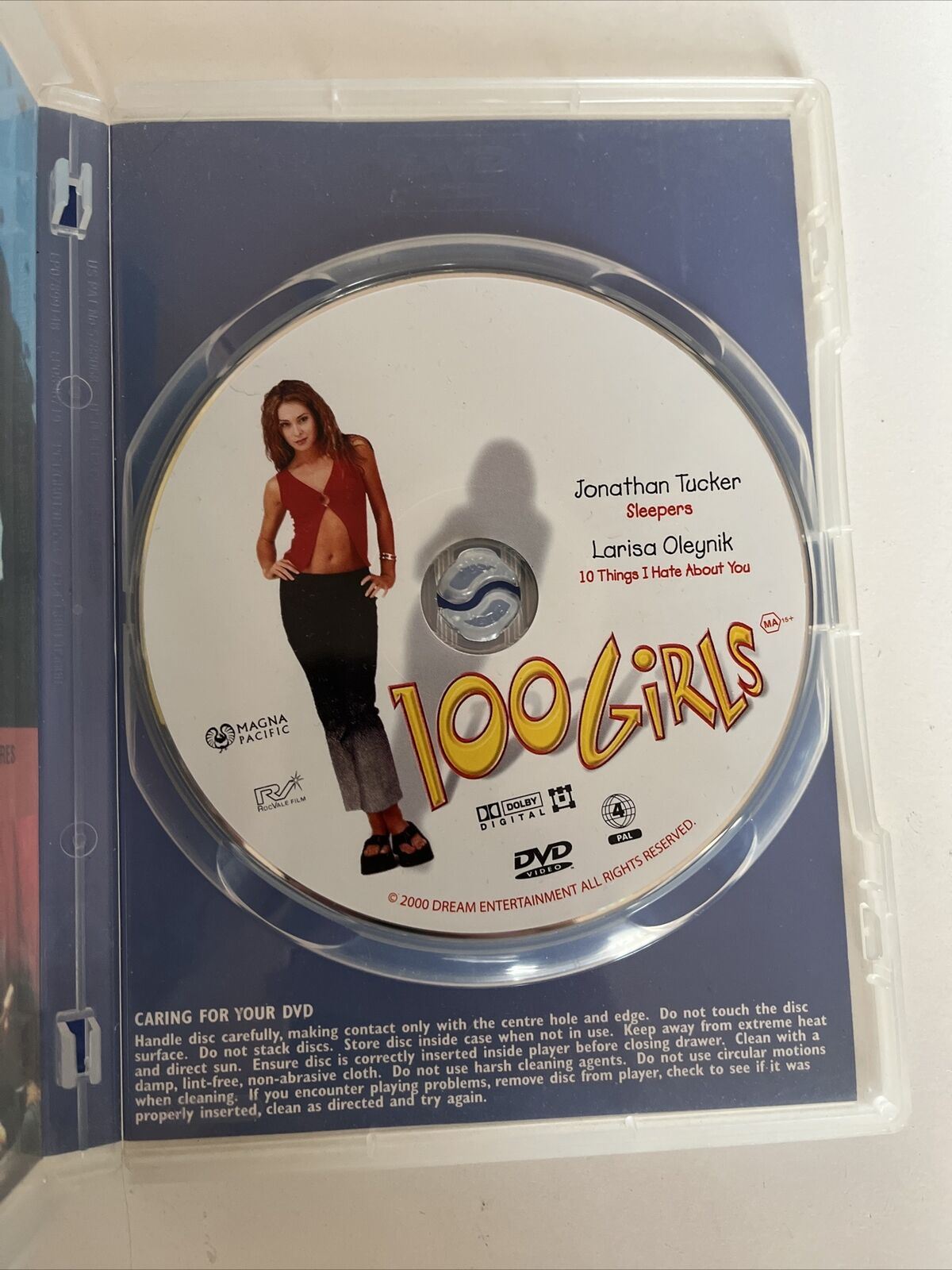 100 Girls (DVD, 2000) Jonathan Tucker, Emmanuelle Chriqui. Region 4