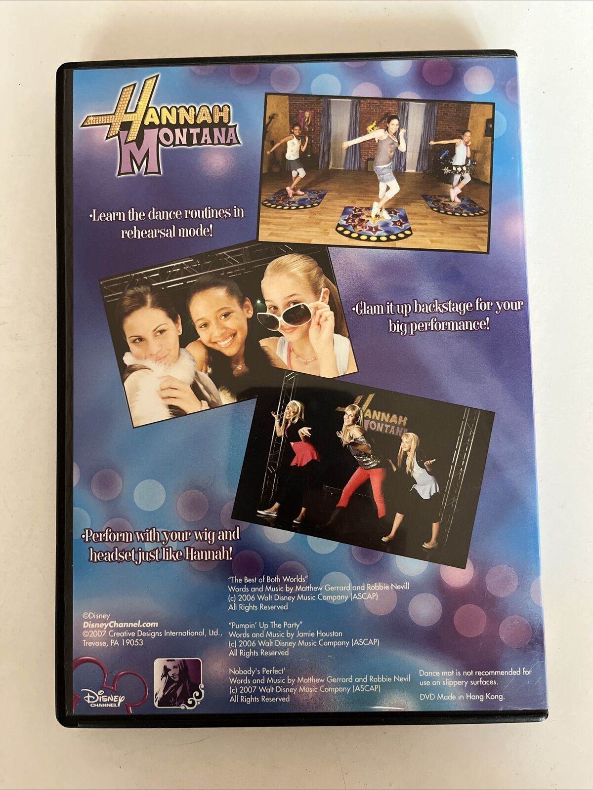Hanna Montana - Dance Along (DVD) Miley Cyrus Instructional DVD. All Regions