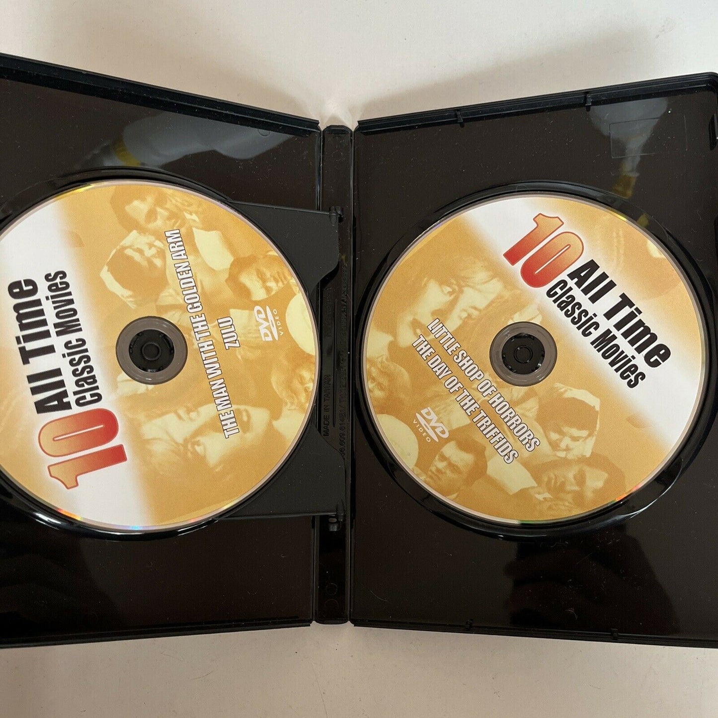 10 All Time Classic Movies (DVD) The 39 Steps, Zulu, Little Shop of Horrors...