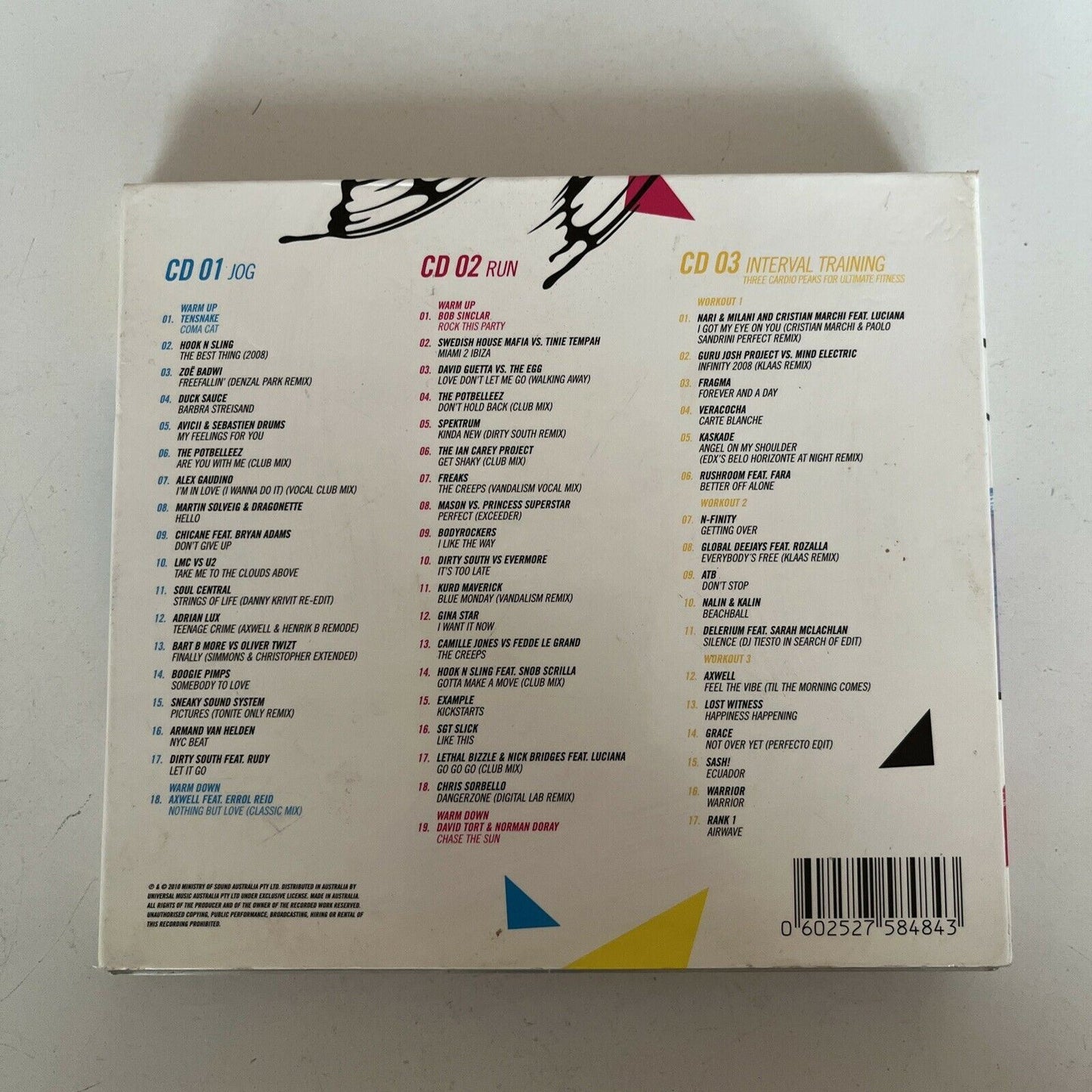 Running Trax Summer 2011 (CD, 3-Disc Set)