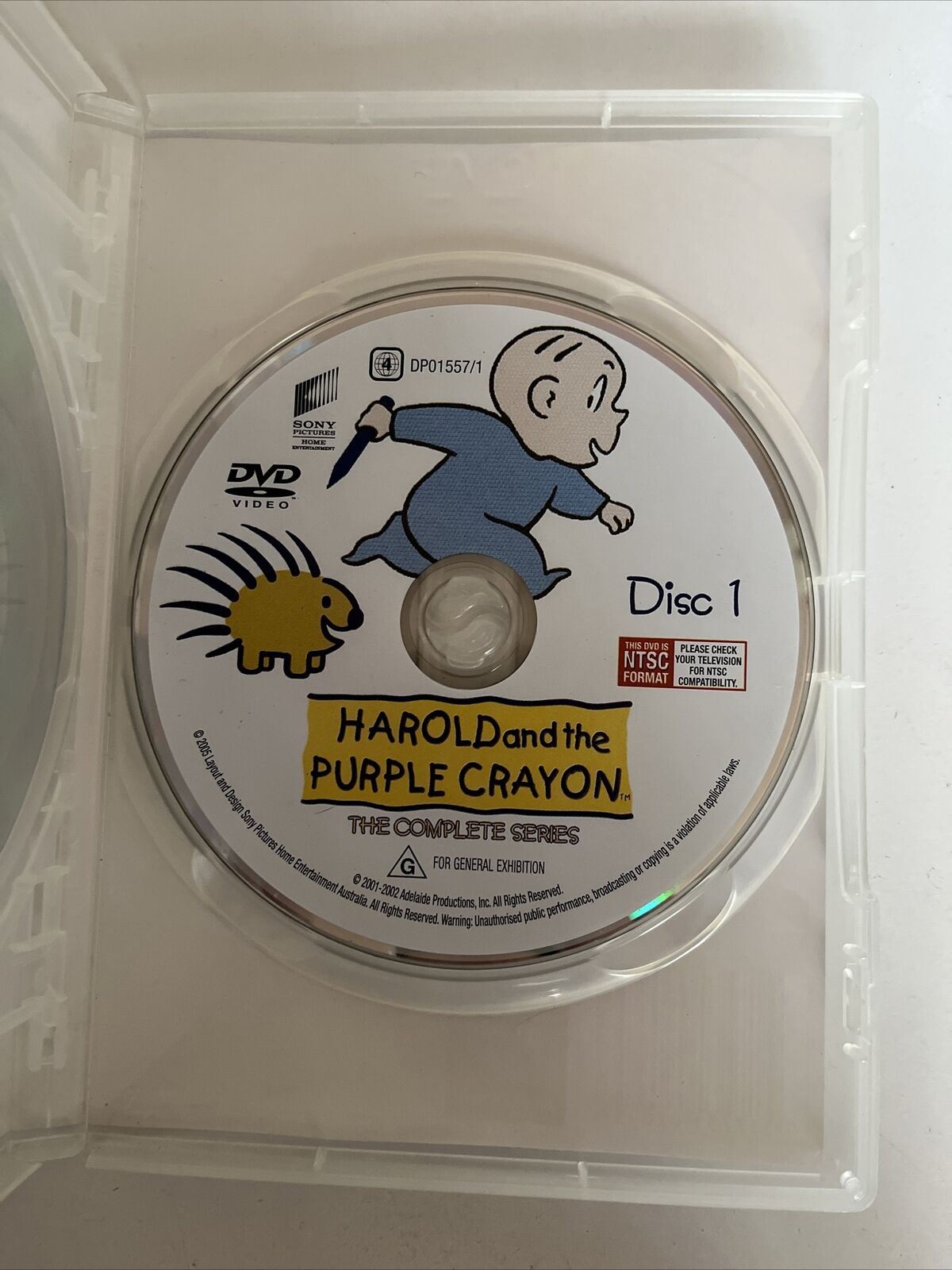 Harold And The Purple Crayon - The Complete Series (DVD, 2005, 2-Disc Set)