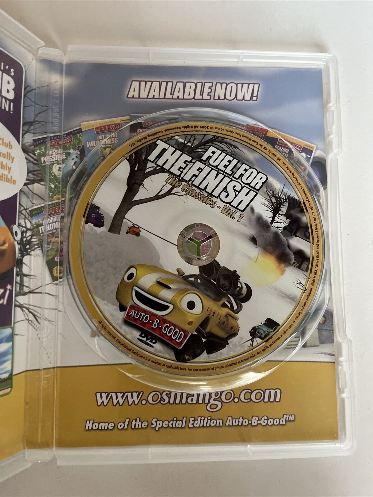 Auto B Good: Fuel For The Finish - Special Edition (DVD) Christian Animation