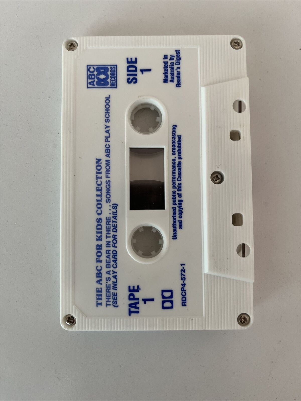 There's A Bear In There... Songs From ABC Play School Audio Cassette 1987