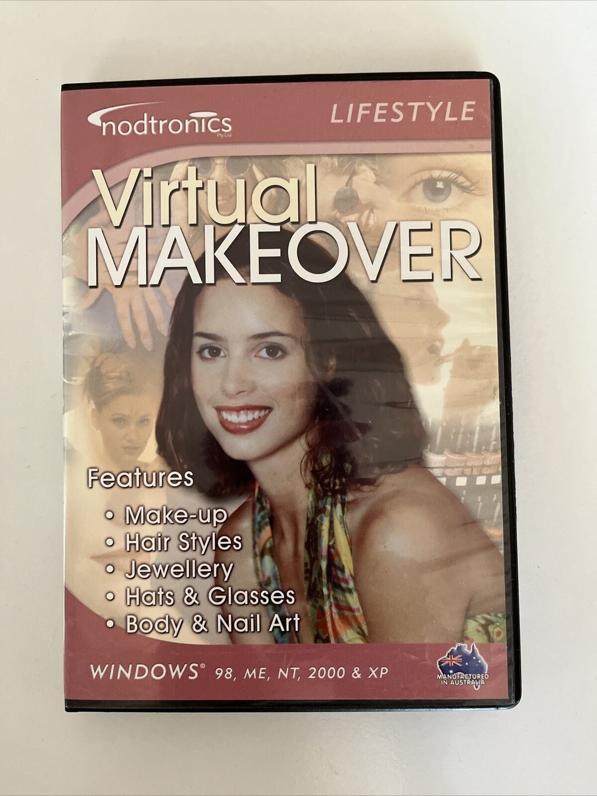 Virtual Makeover Your Face - PC Windows Software CD ROM