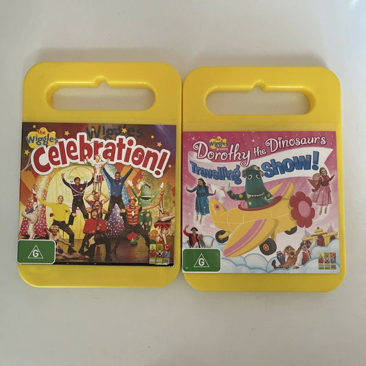 2x DVD: The Wiggles Celebration & Dorothy The Dinosaur's Travelling Show (DVD)