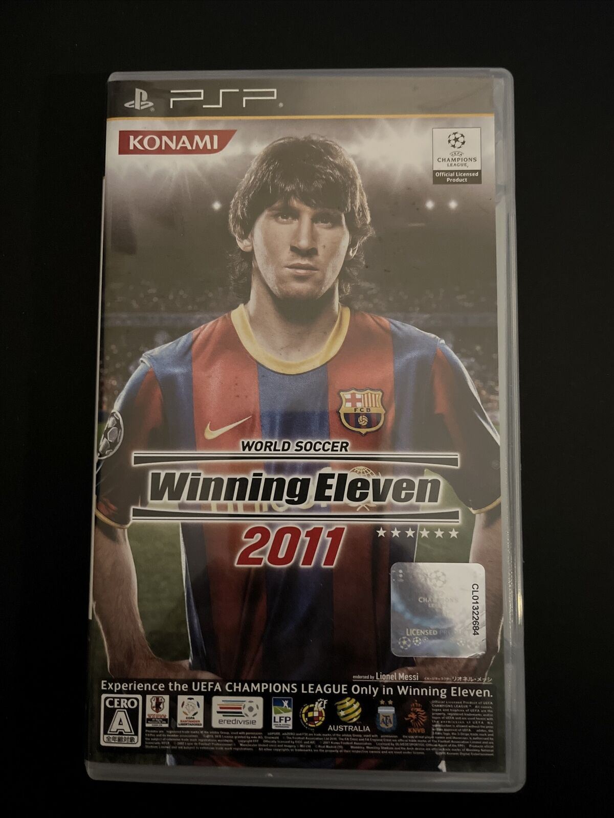 World Soccer Winning Eleven 2011 - Sony PSP Japan PES Football Game