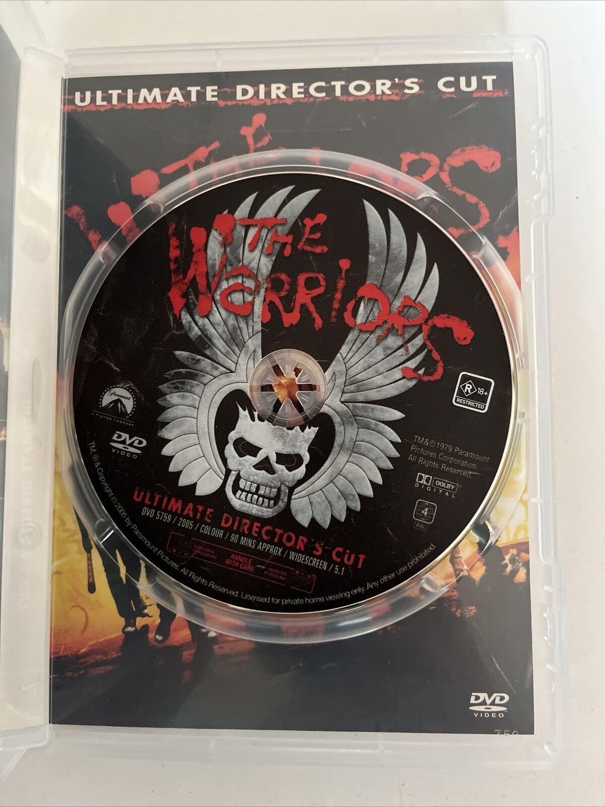 The Warriors - Ultimate Directors Cut (DVD, 1979) Region 4