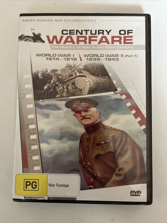 *New Sealed* Century of Warfare: 1914-1918 / 1939-1943  Documentary DVD