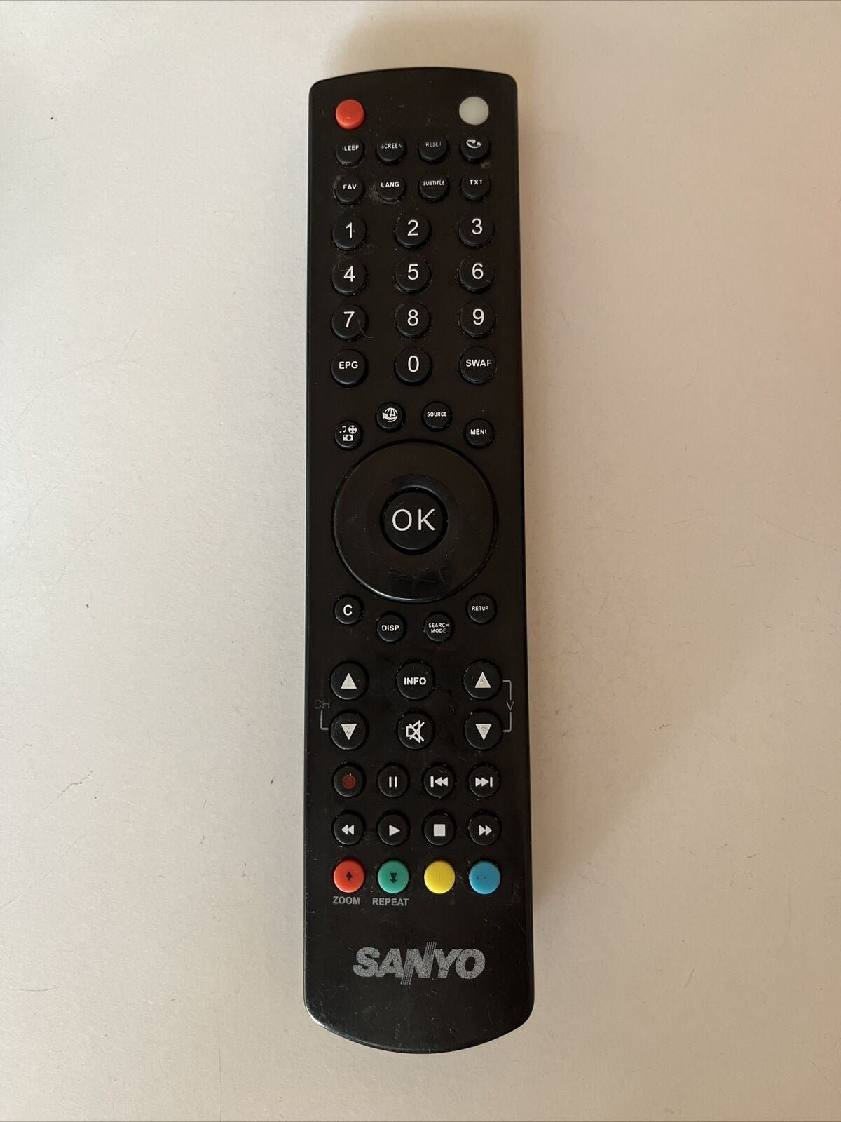 Sanyo RC-1910 Remote Control 30070046