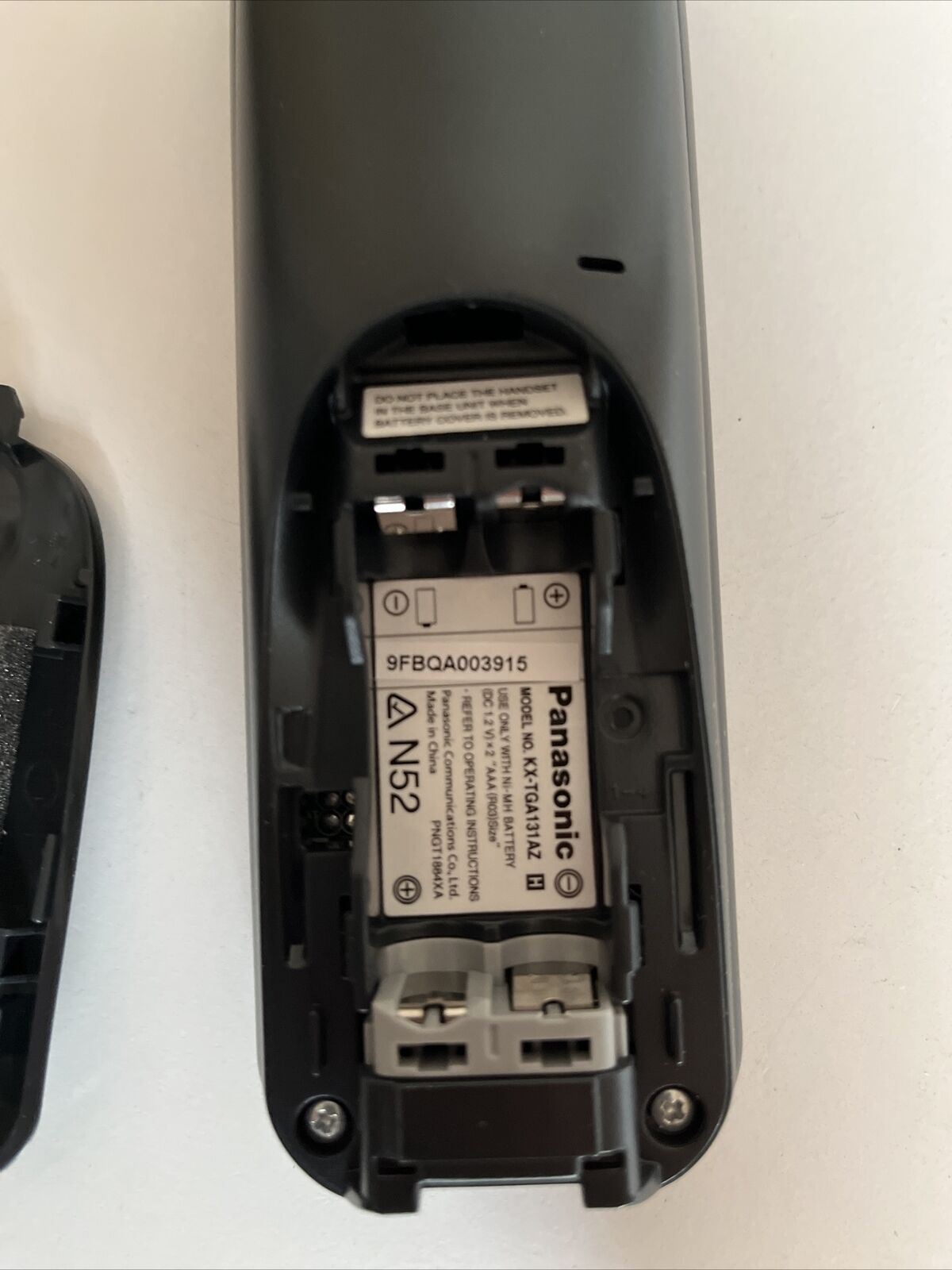 Genuine Panasonic KX-TGA141AZ Cordless Phone Handset Black