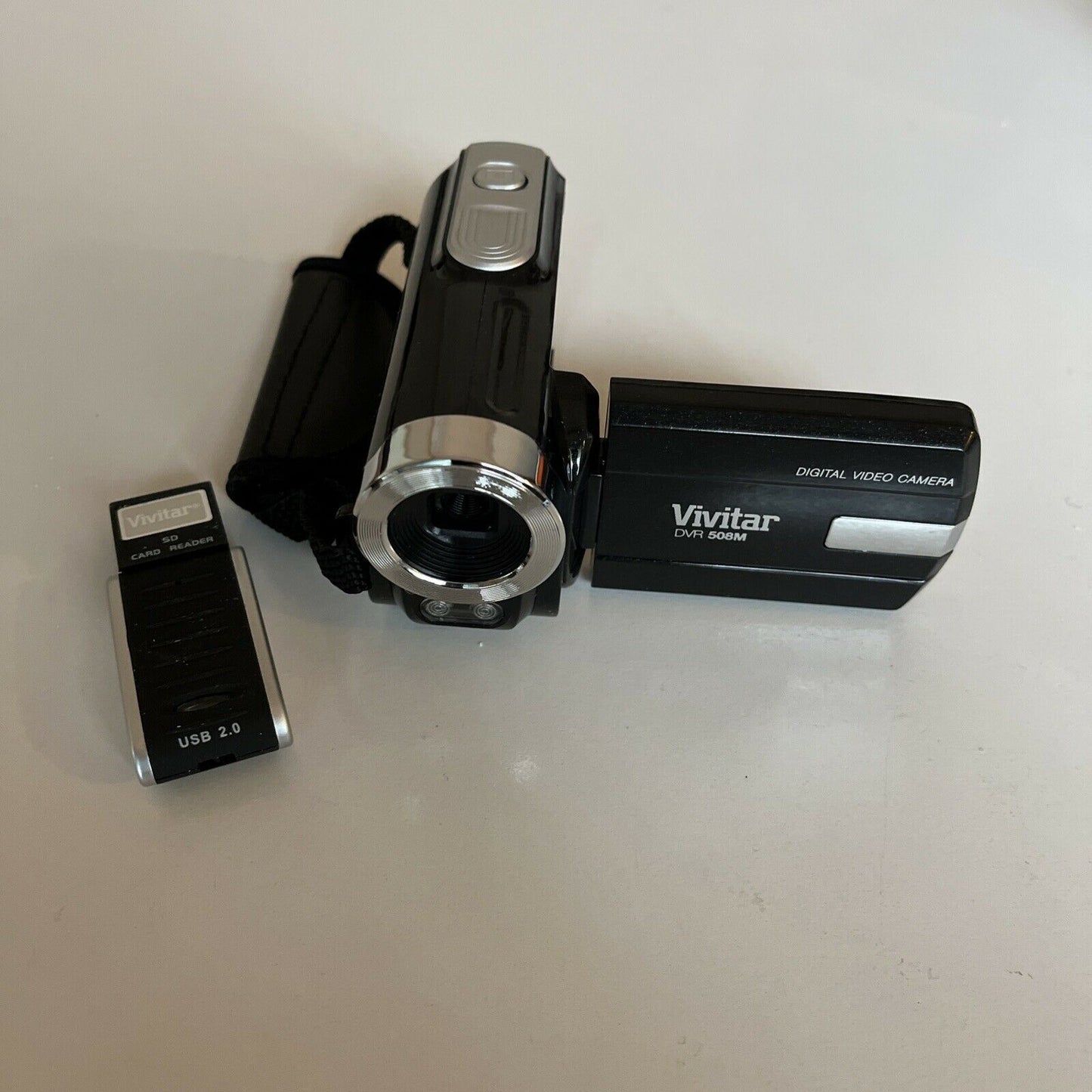 Vivitar DVR 508M HD Digital Video Camera Camcorder Black