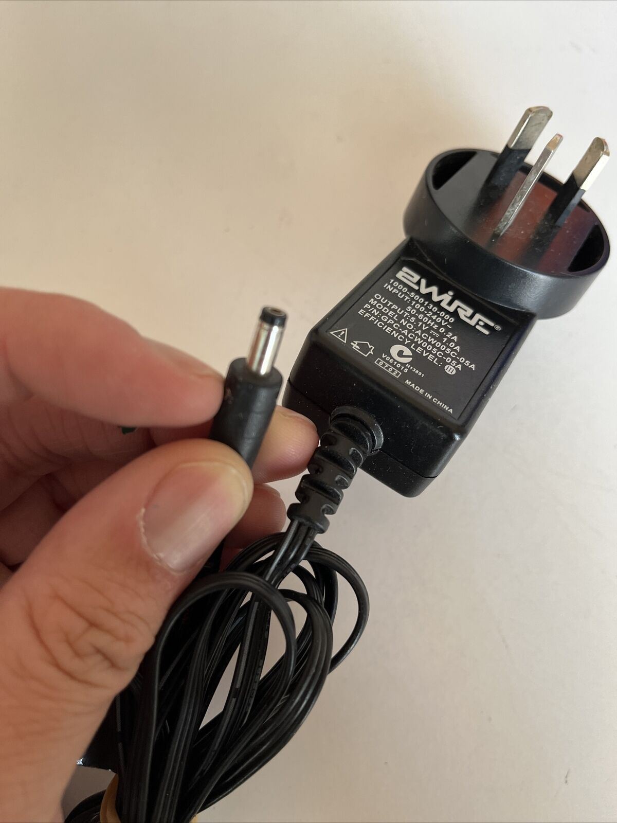 Awire ACW005C-05A AC Adapter 5.1v 1a Power Supply