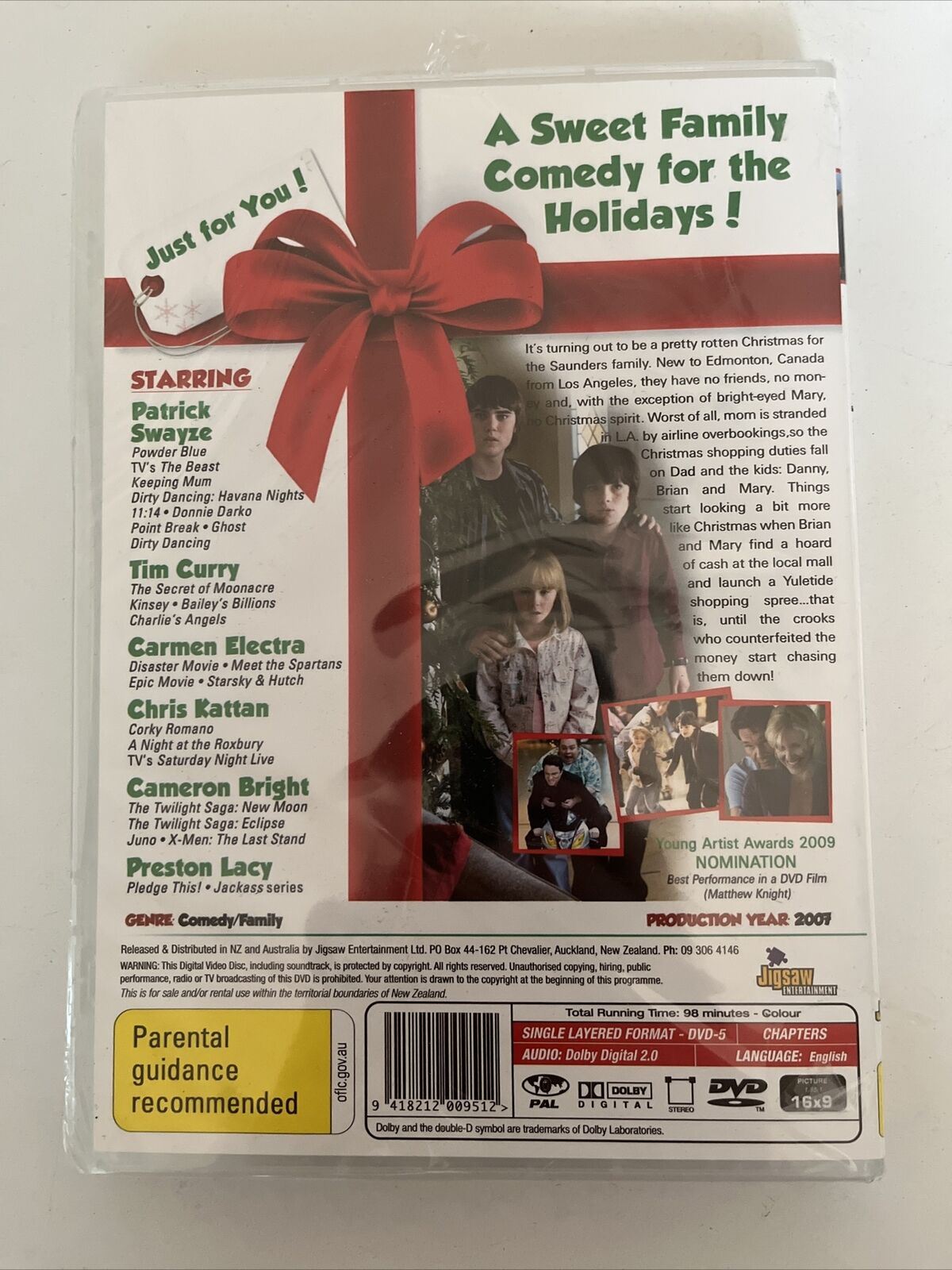 *New Sealed* Christmas In Wonderland (DVD, 2007) Matthew Knight, Chris Kattan