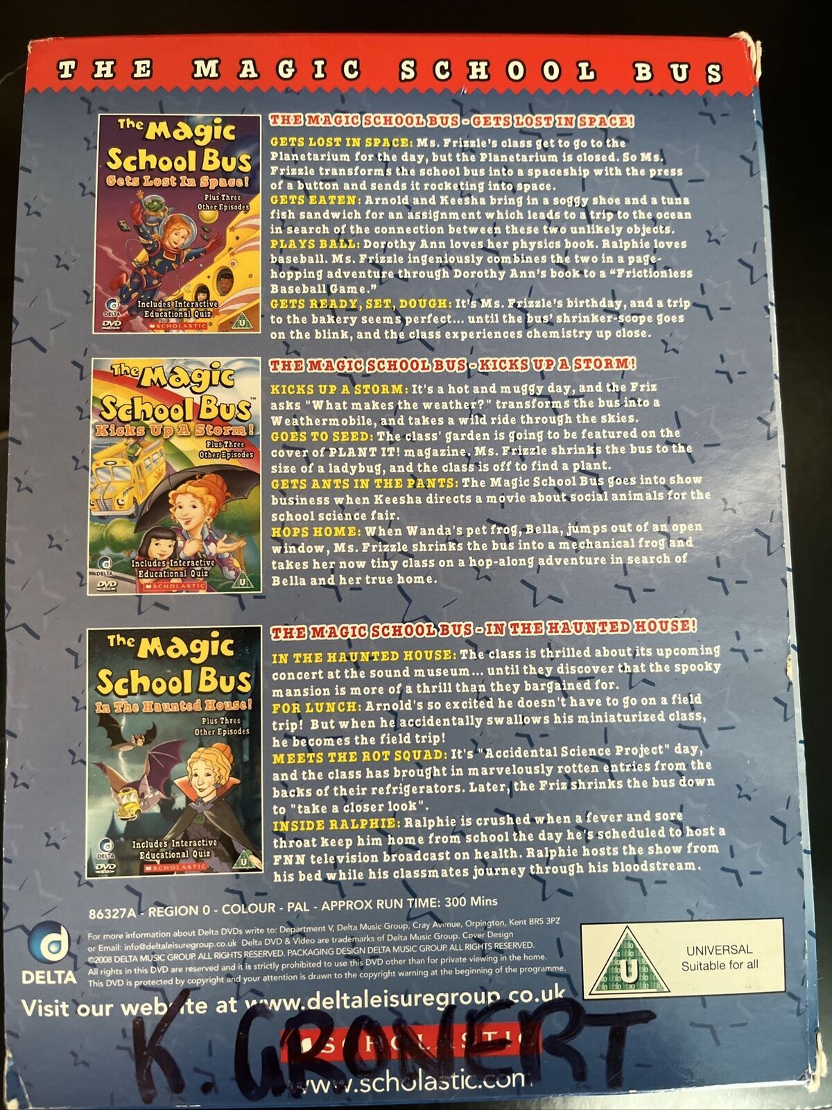 The Magic School Bus Fantastic Journey Box Set DVD